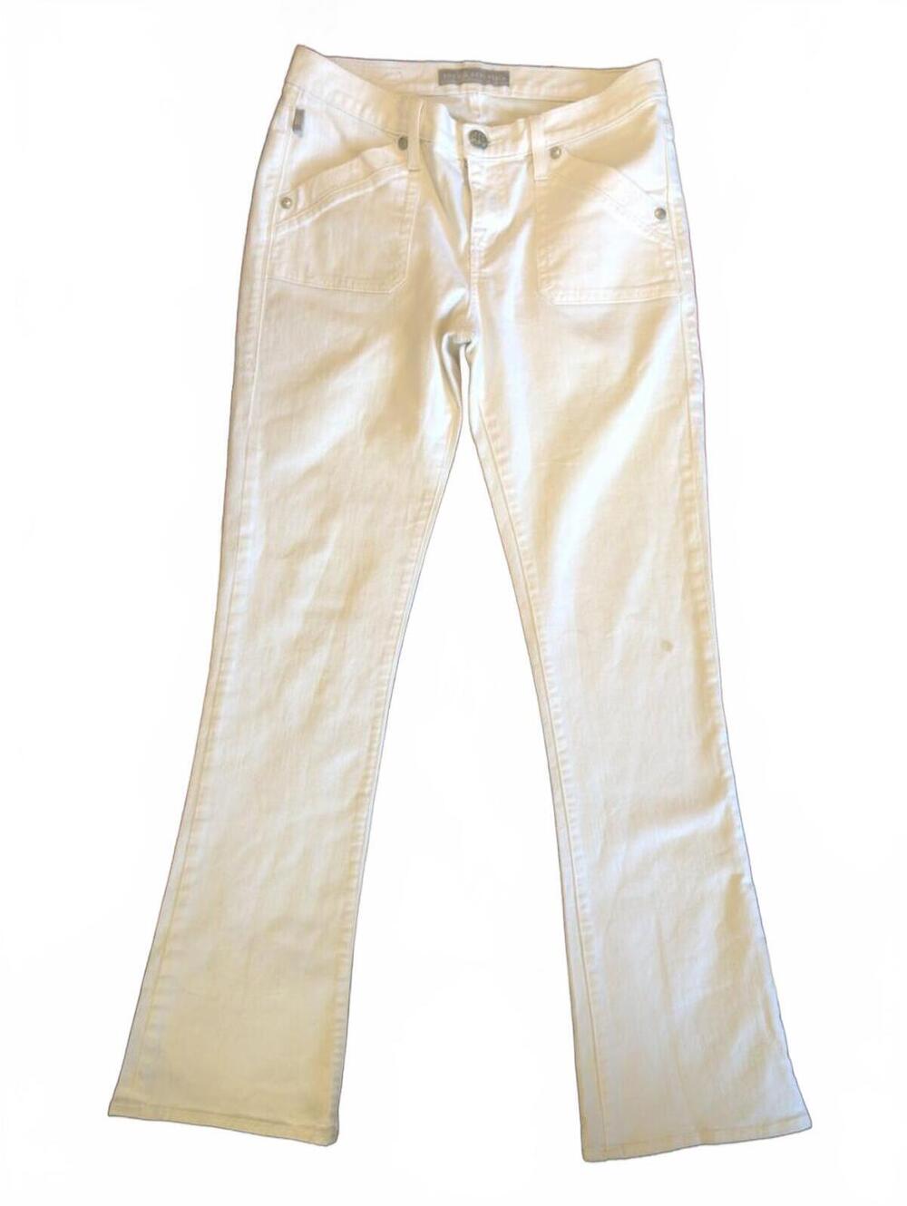 Rock and Republic White Bootcut Jeans (6)